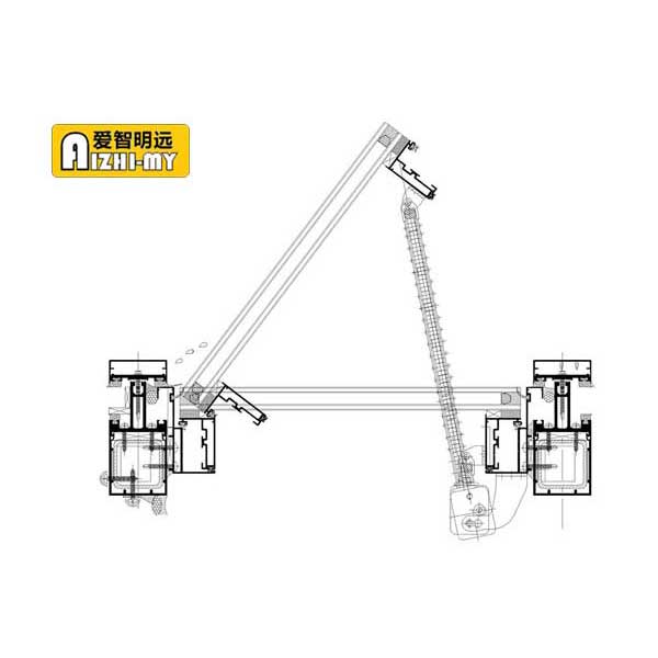 爱智LT型单条机安装节点图