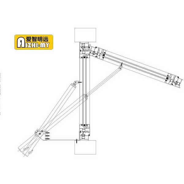 爱智LG型螺杆机安装节点图